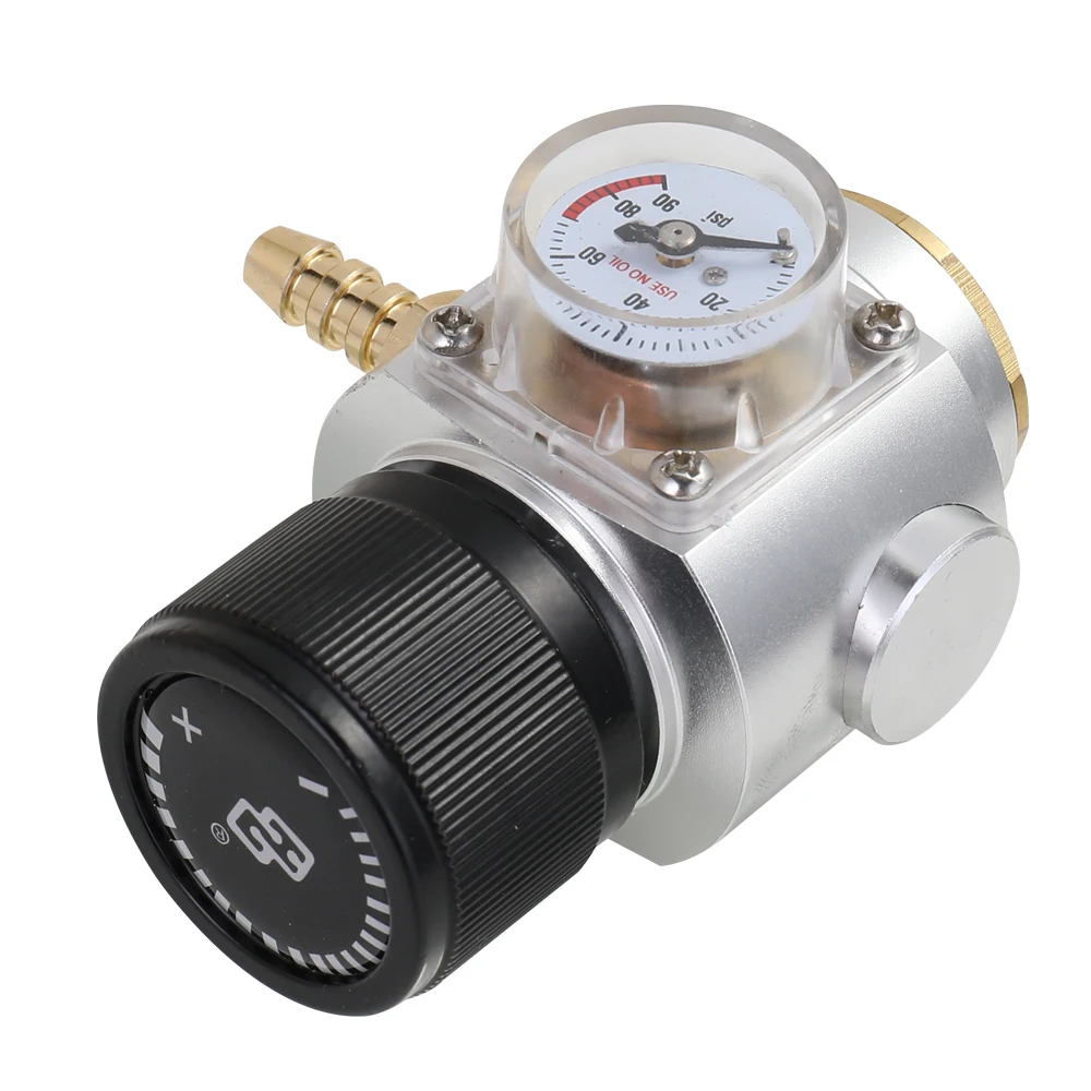 CO2 Регулятор CO2 зарядное устройство Комплект 0-90 PSI Сода поток пива Keg зарядное устройство