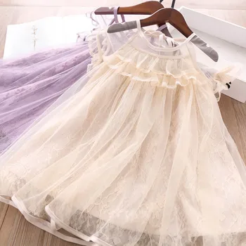 

2020 Summer Girls Lace Dress Children's Clothing Wholesale