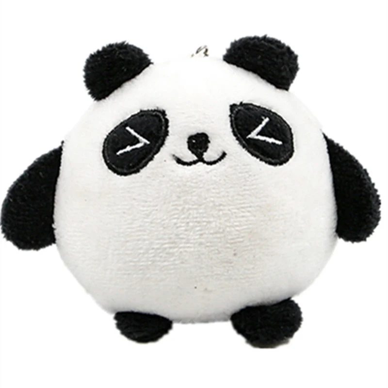 

Cute Panda Keychain Plush Toy Soft Filled Plush Doll Bag Key Pendant Boy Girl Gift