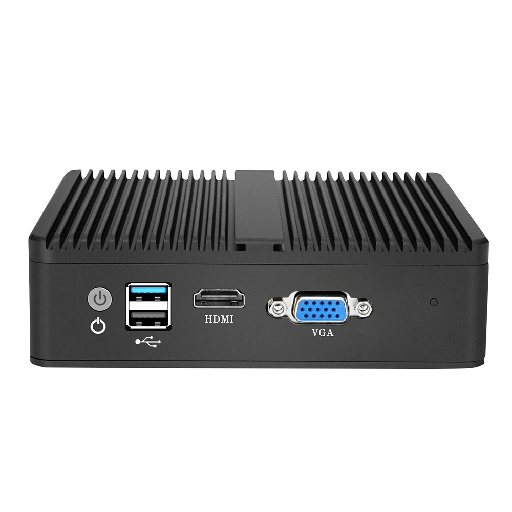 Mini Roteador Fanless Intel Celeron J1900 Quad-núcleos 4 Portas Lan Gigabit Ethernet Firewall Aparelho Pfsense Openwrt - Imagem 2