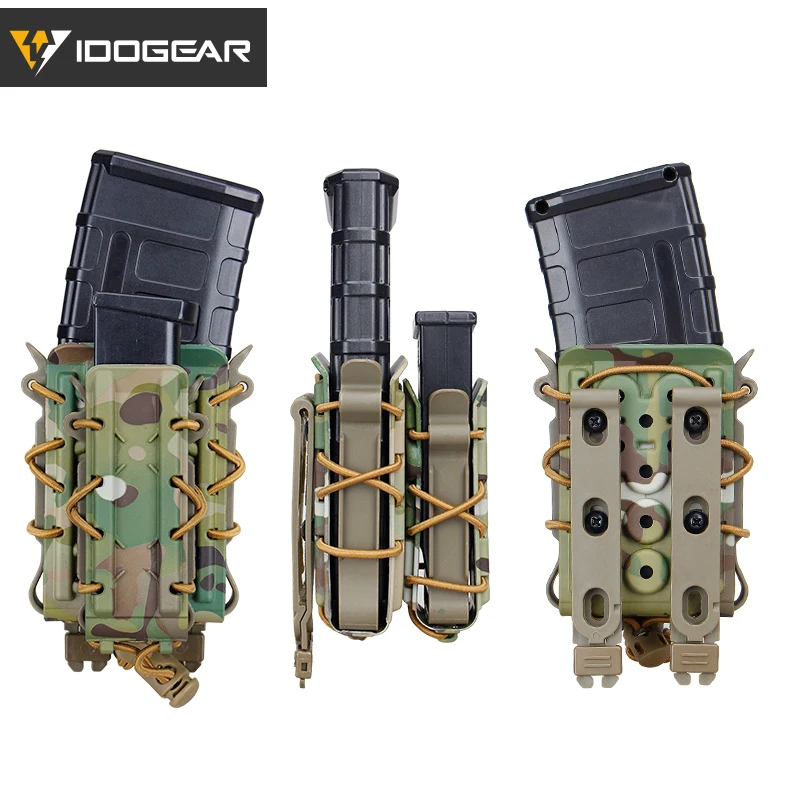 IDOGEAR тактические чехол для журналов чехол для кружек подсумок для оружия чехол 5,56 7,62 9 мм армейский тактический пояс тактический Магнитный чехол