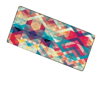 

Rainbow Pastel Watercolor Painting Large locking edge Mice Mat PC Computer Gaming Speed Mouse Pad For CSGO LOL DOTA2