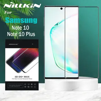 

for Samsung Galaxy Note 10 Plus 5G Tempered Glass Nillkin 3D Full Coverage 9D Edge Glass Screen Protector for Samsung Note10