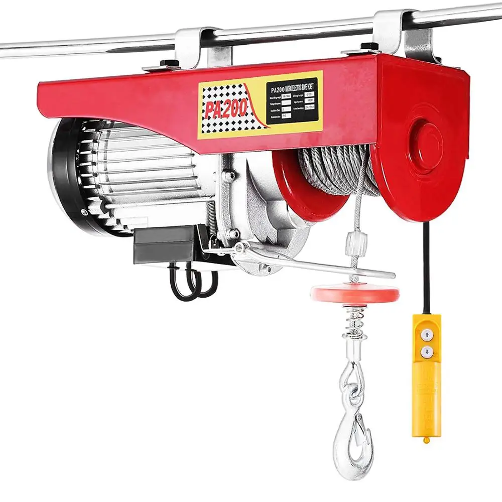 Tking 110V Portable Electric Winch Electric Lifting Traction Hoist