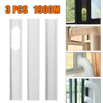 

Adjustable Window Adaptor Connector Exhaust Hose Window Slide Plate For Portable Air Conditioner AirLock Window Sealing Splint