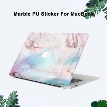 

Marble Laptop Sticker for MacBook Pro 16 13 inch 2019 A2141 A2159 Top & Bottom PU Warp Skin 2018 Air 13 A2179 A1932 A2289 A2159