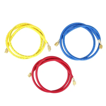 

1.5M 600Psi 1/4 Inch Air Conditioner Fluorinated Tube Automobile Air Conditioner Refrigerant Adding Tool
