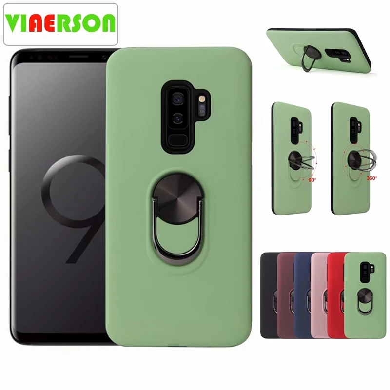 

Shockproof Armor Case For Samsung Galaxy S10 5G S9 S8 Note 10 Plus J4 J6 A6 A7 A9 2018 Car Magnetic Ring Holder Case Cover Shell