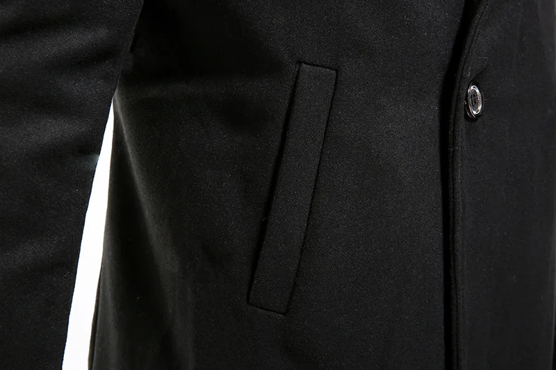 Ветровка Masculino Тонкий ветрозащитный плащ Мужская одежда пальто куртка Тренч для мужчин осень Hombre однотонный MOOWNUC