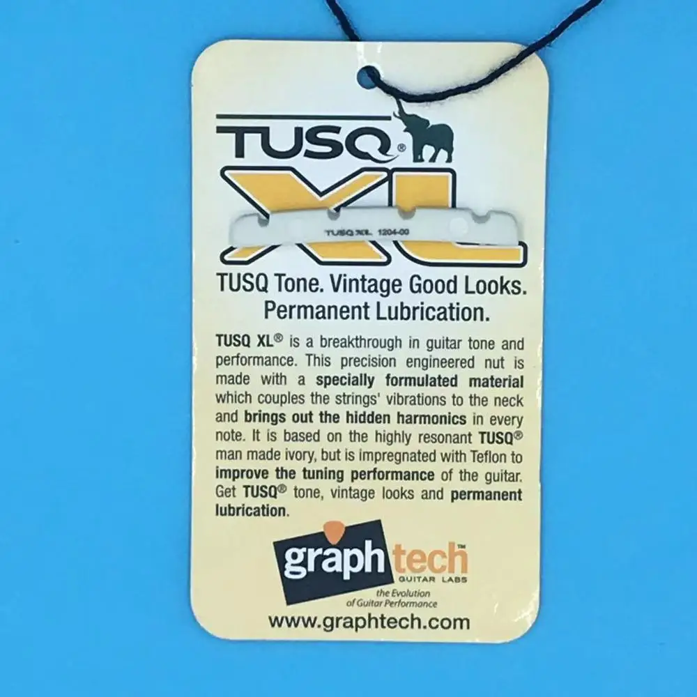 Граф TECH Nut TUSQ XL1204-00 прецизионный стиль для 4 струн электрический бас части, Сделано в Канаде