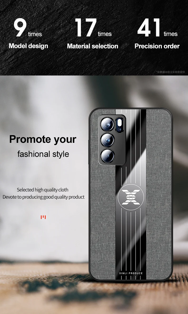 Phone Case For OPPO Reno 6 5 A74 F19 K9 A54 F19 PRO PLUS Realme V13 X7Pro GT find X3 Pro Cover Ultra Soft Fabric TPU Back Funda