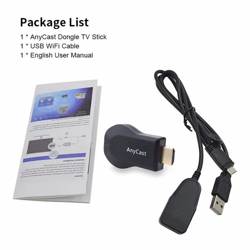 Wi Fi 1080P Дисплей приемник DLNA AirPlay зеркало HDMI tv Stick Miracast Dongle|Беспроводные адаптеры| |