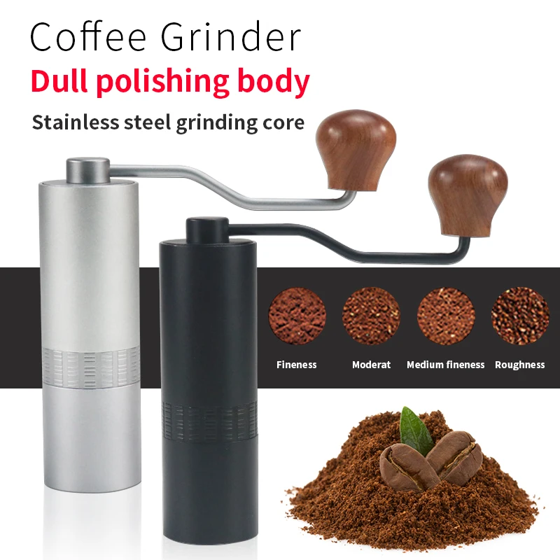 Coffee Grinder Mini Stainless Steel High quality Aluminum Hand Manual Coffee Bean Grinders