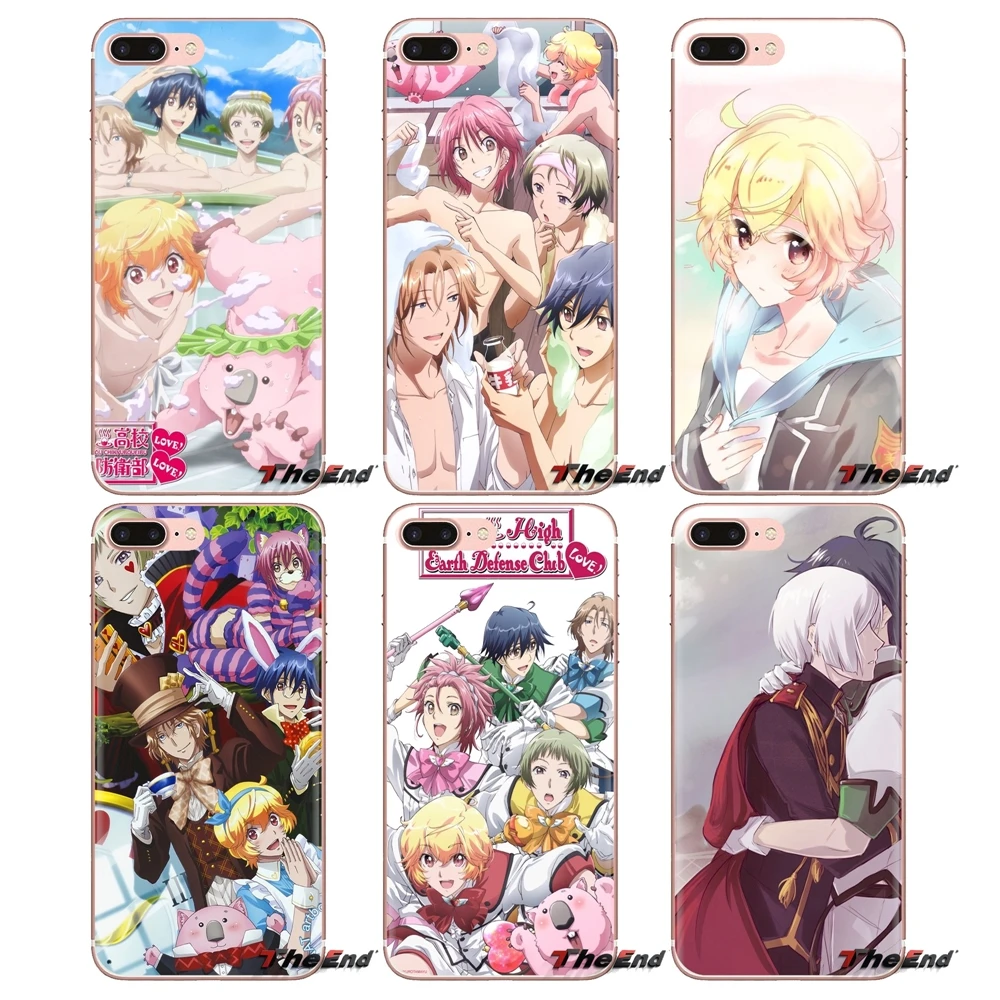 Housing For iPhone XS Max XR X 4 4S 5 5S 5C SE 6 6S 7 8 Plus Samsung Galaxy J1 J3 J5 J7 A3 A5 Binan Koukou Chikyuu Bouei-bu LOVE |