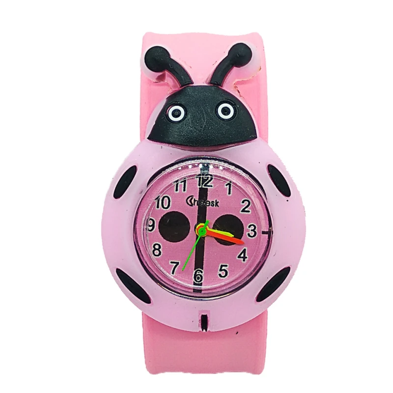 hot selling children watch for girls boys cartoon animal team waterproof digital kids watches student child gift baby clock - Color: Blue