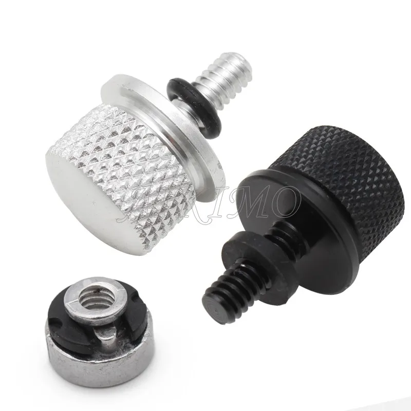 Мотоцикл Алюминий ПАССАЖИРСКОЕ СИДЕНЬЕ болт Tab винт и гайка ручка монтирования