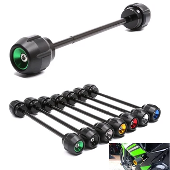 

CNC Aluminum Motorcycle Falling Protection For KAWASAKI Z 900 Z900 z900 2017 Front Wheel Drop Ball Shock Absorber