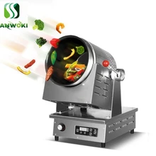 Коммерческий автоматический барабан машина для приготовления пищи умный вок кухонный робот жареная посуда машина Жарка яиц жареная лапша ВОК