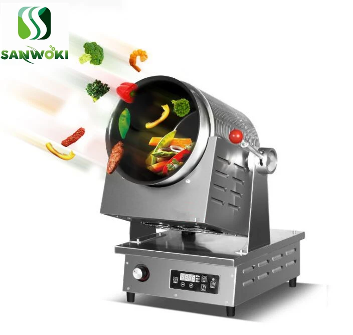 Commercial Automatic drum cooking machine intelligent wok cooking robot