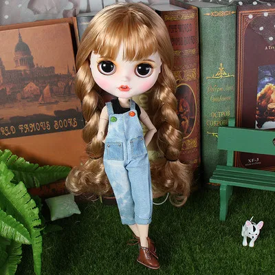 1/6 BJD кукла стильный изысканный макияж тела матовый лицо маленький рот smail лицо exqusite подарок - Цвет: like a picture