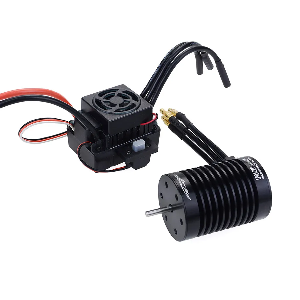 SURPASS F540 3300KV/4370KV водонепроницаемый бесщеточный двигатель и 60A ESC для 1/10 RC грузовик RC автомобильные Аксессуары RC автомобильные запчасти