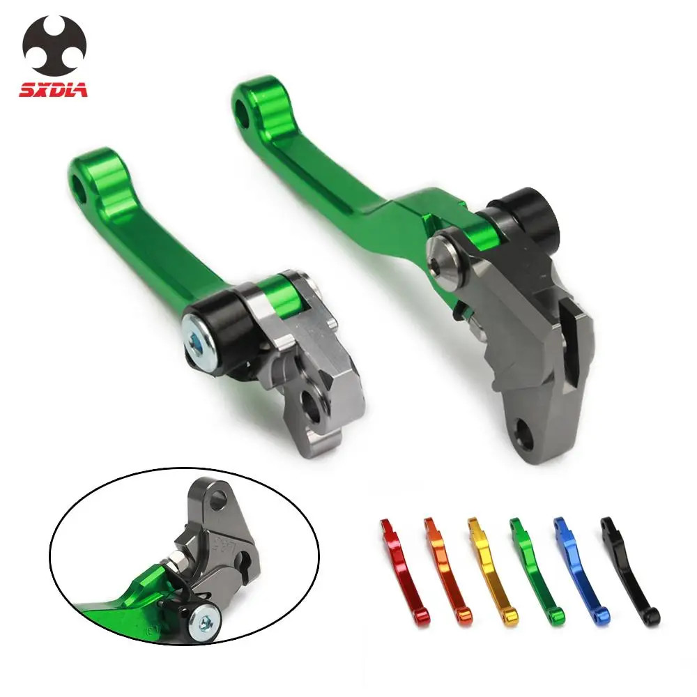 Brake Handle CNC Motorcycle Clutch Brake Lever Handle For Kawasaki KLX450R KLX 450R 2008 2009 2010 2011 2012 2013