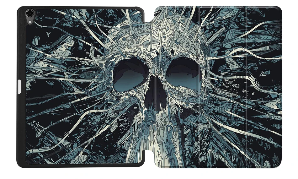 Чехол Sanmubaba для iPad Pro 12,9 '' версия с держателем карандашей тонкий PU кожаный раскладной чехол смарт-чехол для планшета