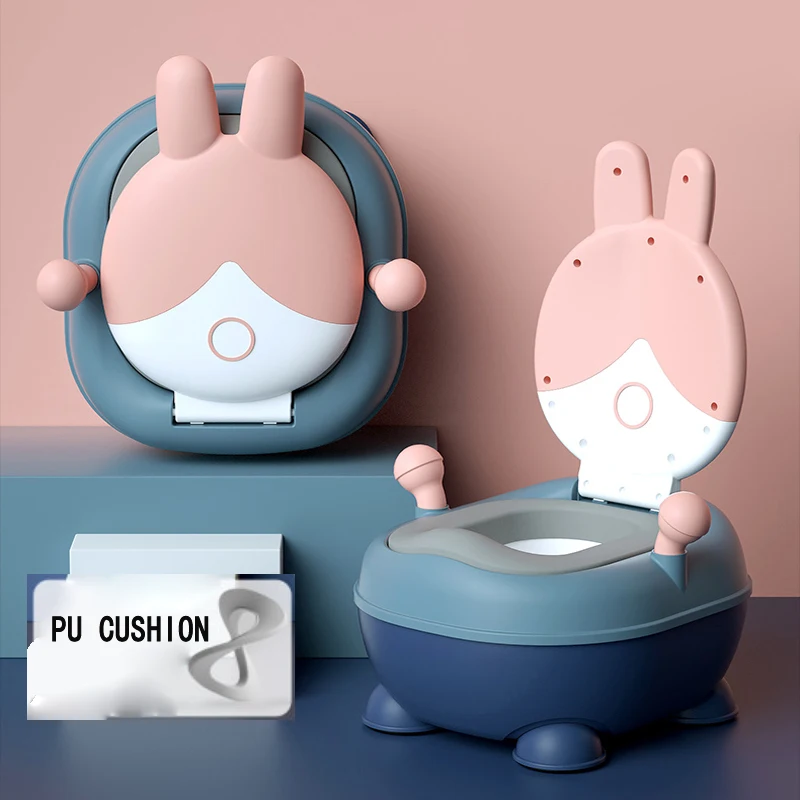 pink pu cushion Детский туалет большой мальчик девочка ребенок младенец Горшок Дети туалет стул - Цвет: pink pu cushion