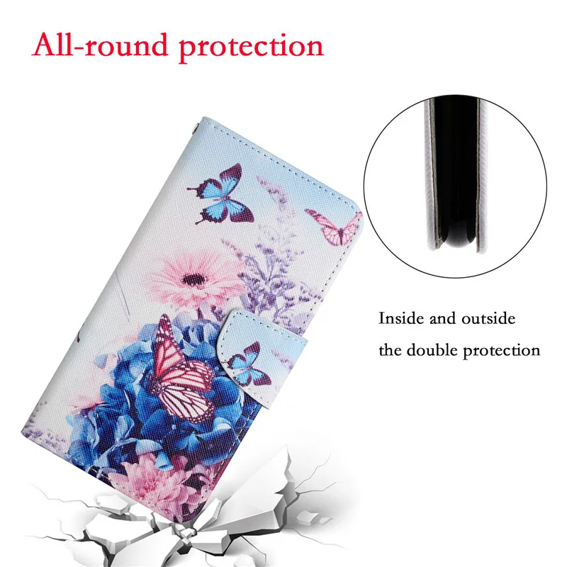 A52s 5G Case For Samsung Galaxy A52S 5G Phone Cover Painted Leather Wallet Case For Samsung A 52S SM-A528B Cover 6.5" Funda Para silicone cover with s pen
