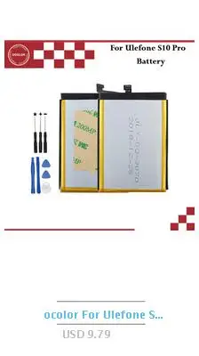 Ocolor для Ulefone S10 Pro маленькая плата кнопка питания Кнопка громкости гибкий кабель в сборе для Ulefone S10 Pro громкий динамик наушник
