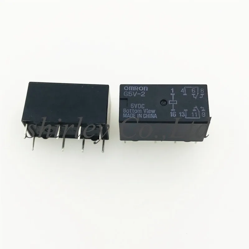 10 шт. Сигнальное реле G5V-1 G5V-2-H1-5VDC 3VDC 9VDC 12VDC 24VDC DC5V DC12V DC24V 1A 8PIN два раскройте две закрытого типа