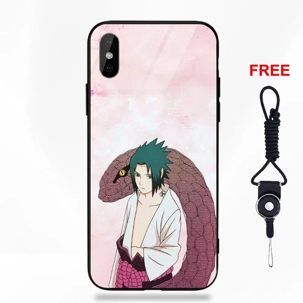 Японское аниме Наруто Shippuden плакат для Galaxy S8 S9 Plus для huawei Honor 7X P20 Lite mate 10 Pro Redmi 5 Note 5A 6 стеклянный чехол - Цвет: as picture