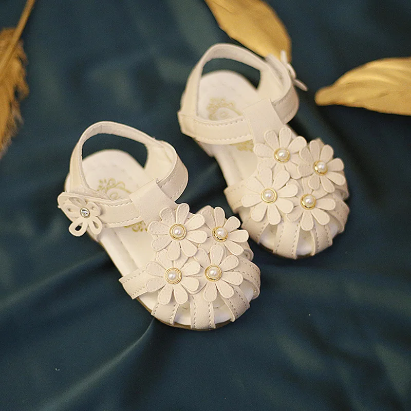 Bebé niño Sandalias, sandalias de fondo suave zapatos de bebé de los niños bebé niñas princesa Zapatos Sandalias antideslizante 0-2