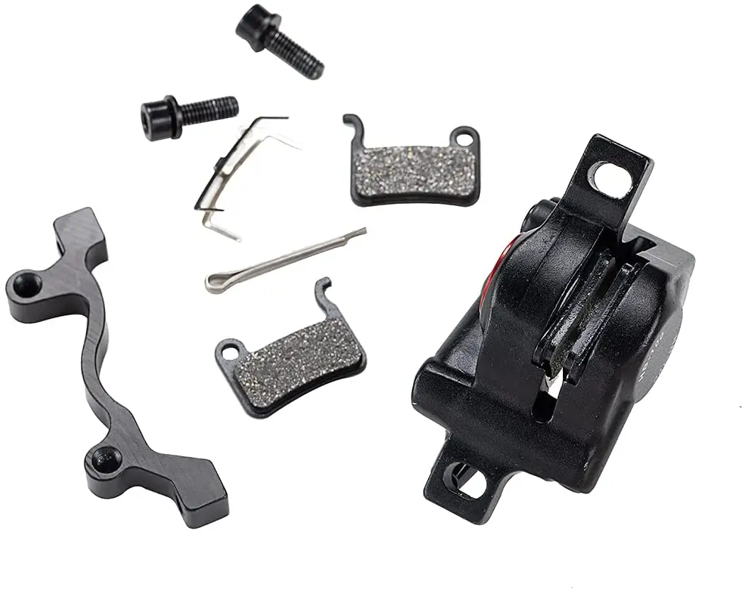 Set Freno Idraulico Per E-Bike DAZZLEEX - Anteriore Destro/Posteriore Sinistro, Disco 140-180mm, Olio Incluso - 3
