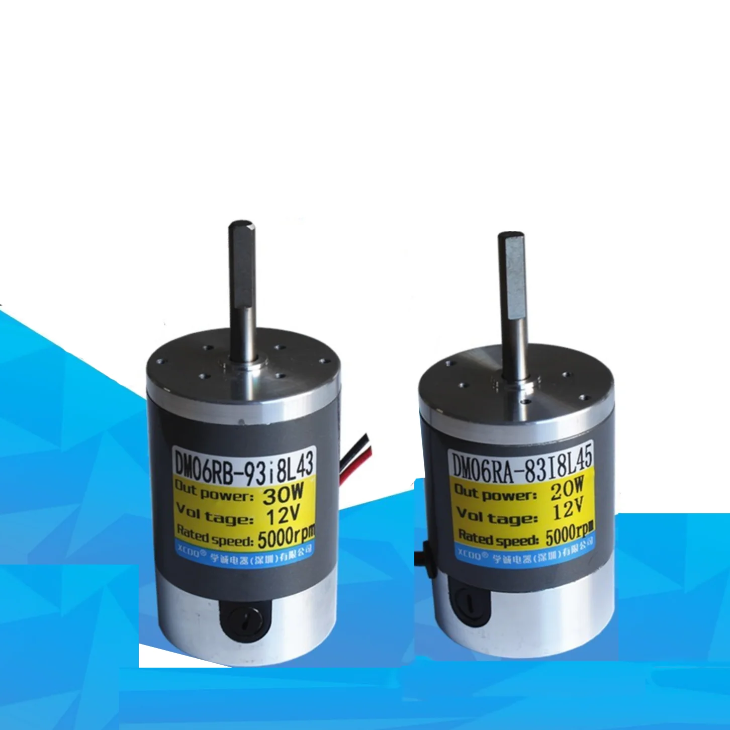 Round,20W 30W 12V 24V 5000RPM 10000RPM, high-speed motor, forward and reverse, adjustable speed