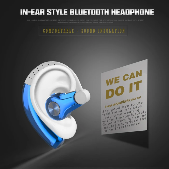 Bluetooth 4,1 беспроводные наушники Hansfree стерео Спортивная гарнитура одно ухо