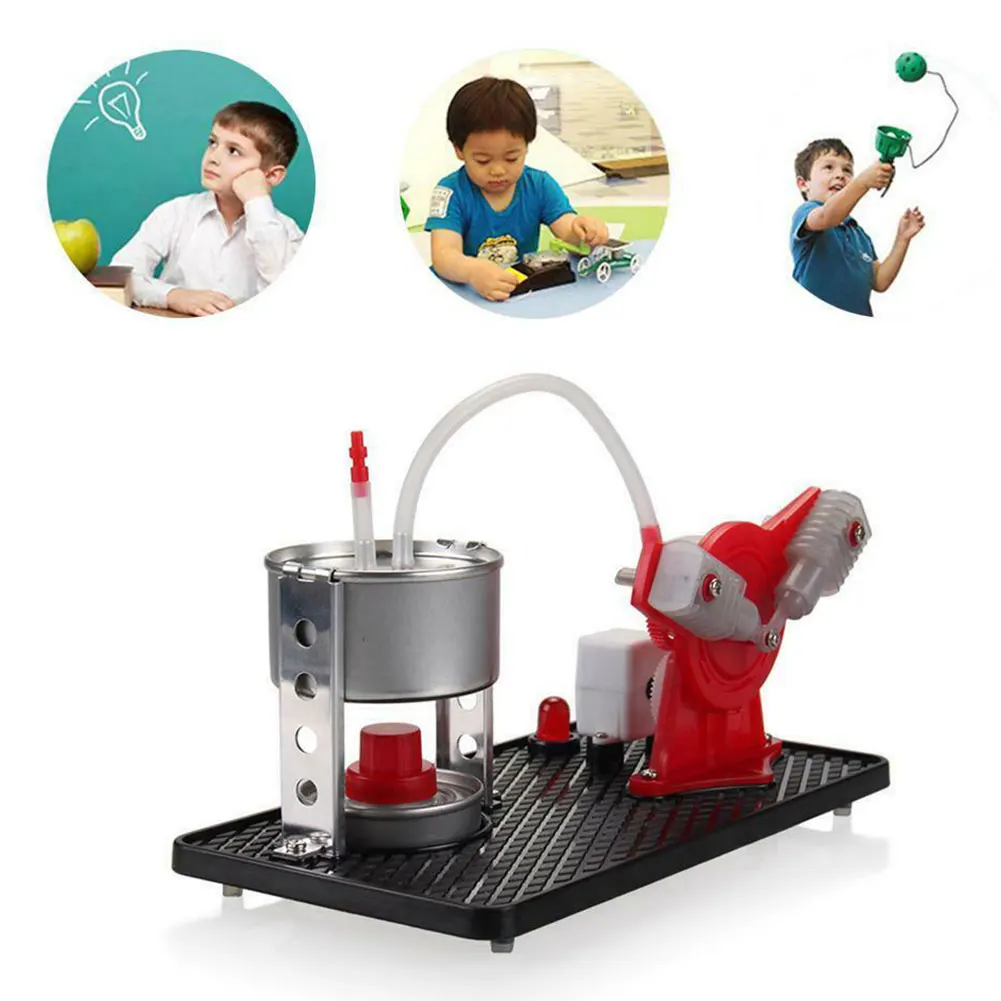 Развивающая модель с паровым двигателем развивающая игрушка для детей