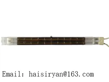 

15x33mm carbon fiber Quartz Twin tube IR emitters for drying oven