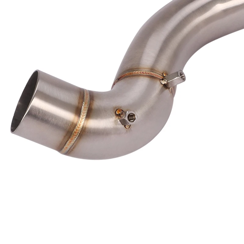 Delete Catalyst for BMW F750GS F850GS 2018-2020 Motorcycle Exhaust Pipe Stainless Steel Mid Link Pipe Slip On Original Muffler - - Racext 27