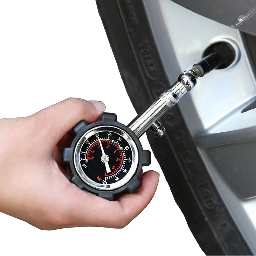 

Mini Portable Digital Display Car Cycle Tire Air Pressure Gauge Meter Tester