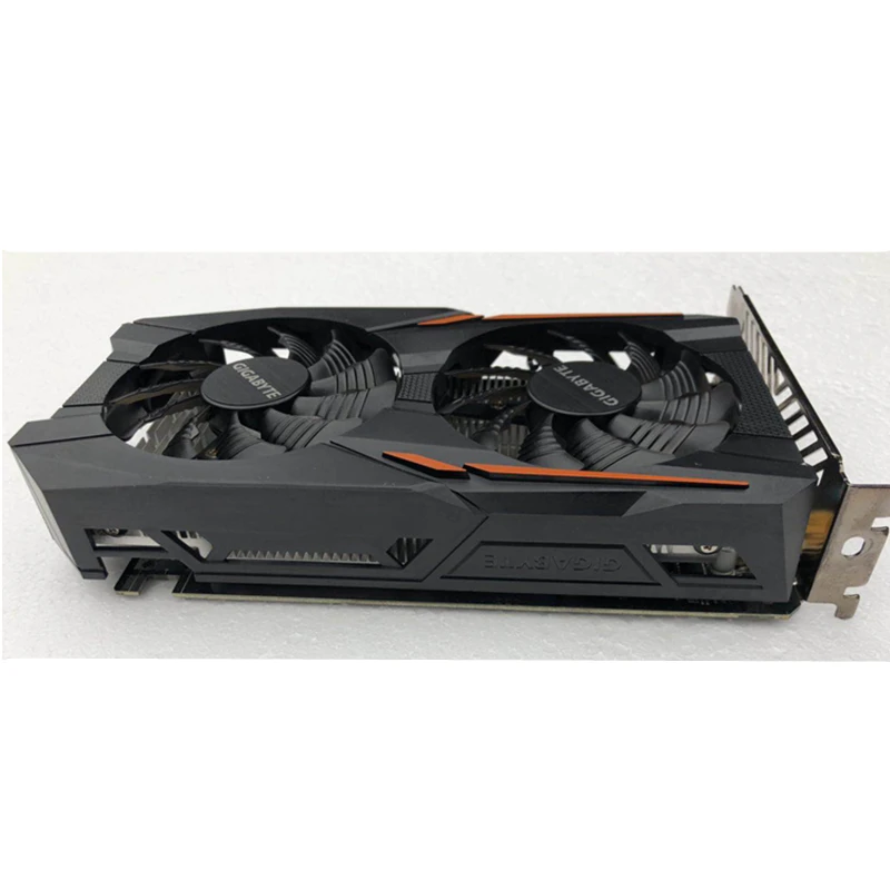 GIGABYTE GPU GTX 1050Ti 4 Гб видеокарты 128 бит видеокарта для nVIDIA Geforce GTX 1050 Hdmi Dvi VGA карты карта PCI 3,0 б/у