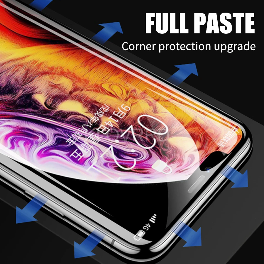 Передняя Задняя пленка для iPhone 6 6s 7 8 Plus полная защита экрана iphone X Xs Max Xr 11 Pro