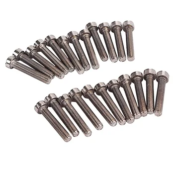 

24x Guitar Bass Double Coil/Single Coil Pickup Screw 3x20mm Musical Instrument Parts