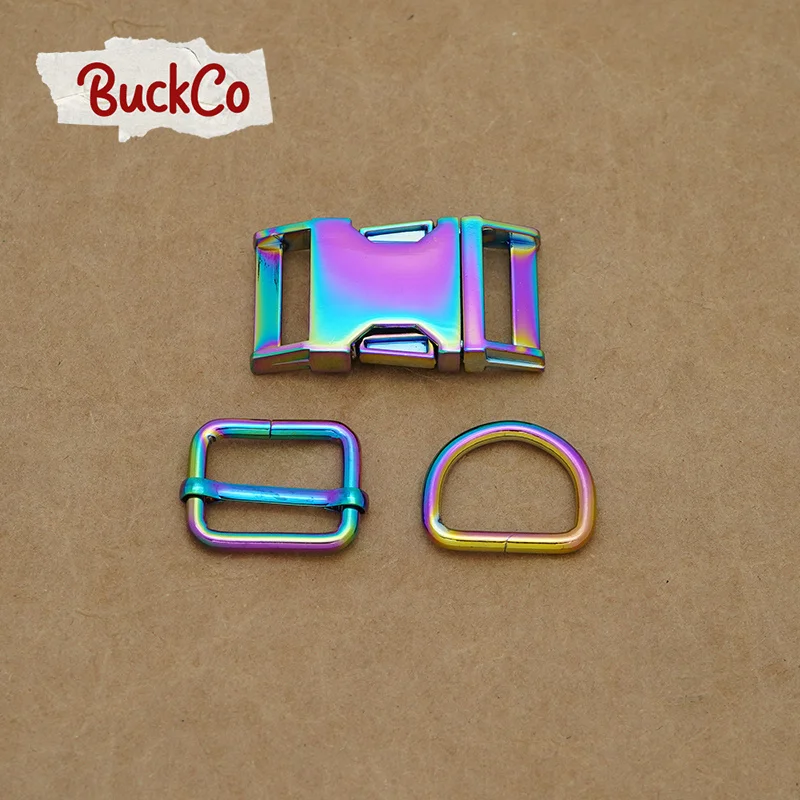 

Радуга 25 мм (металлическая пряжка + Регулируемая пряжка + D-кольцо/набор) для женских сумок ручной работы