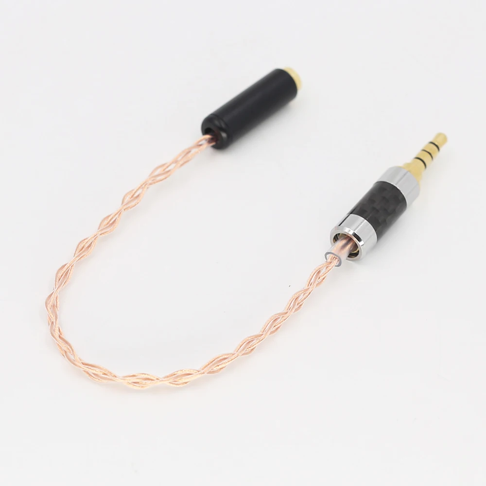 Audiocrast 3 5mm Male to 2 5mm Female Headphone Audio Adapter Extender Jack Stereo or Mono for Apple iPhone 6 6S 6 5S 5 iPad