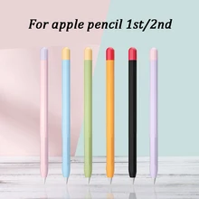 For Apple Pencil 2 1st 2nd Case Pencils Case Touch Pad Stylus Pen Protective Cover Portable Pouch Si Case