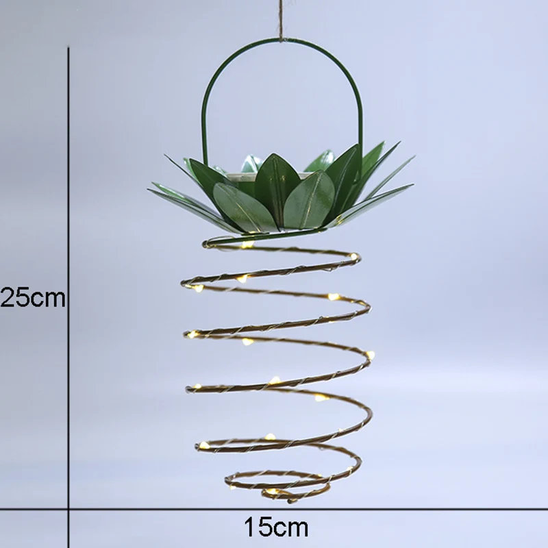 1-4 шт. светодиодный солнечные уличные садовые водонепроницаемые форма ананаса свет наружная настенная лампа Фея ночные светильники железная проволока искусство домашний декор