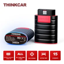Thinkcar ThinkDiag Car Diagnostic All Free Softwares OBD2 Full Functions All System Diagnose Tool 15 Reset Services Code Reader