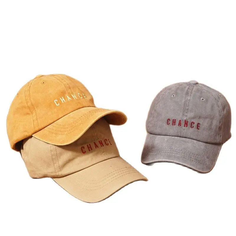 Generisch Cappellino vintage in denim in cotone, per attività all'aperto, sport, da baseball, casual, unisex, con, Blu marino, Taglia unica