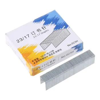 

1000Pcs/Box Heavy Duty 23/10 Metal Staples for stapler Office School Supplies Stationery 090F